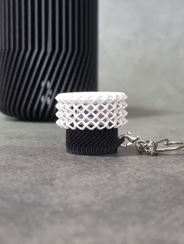 Lamp Clicker Keyring | Modern RGB Clicker | Minimalist Keychain Lamp