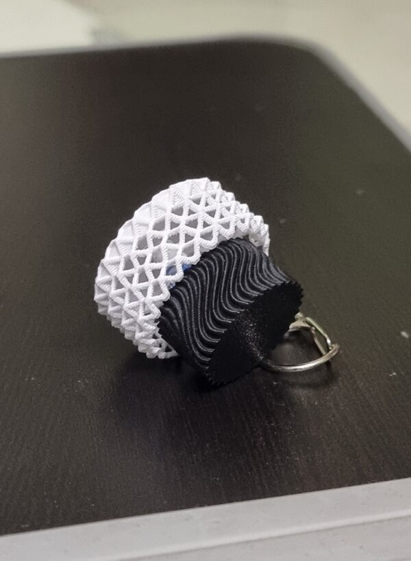 Lamp Clicker Keyring | Modern RGB Clicker | Minimalist Keychain Lamp