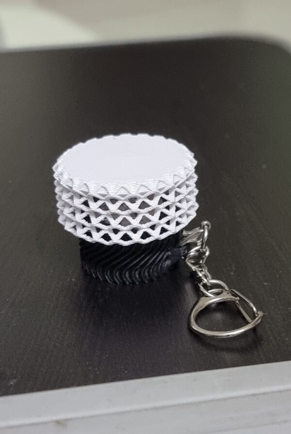 Lamp Clicker Keyring | Modern RGB Clicker | Minimalist Keychain Lamp