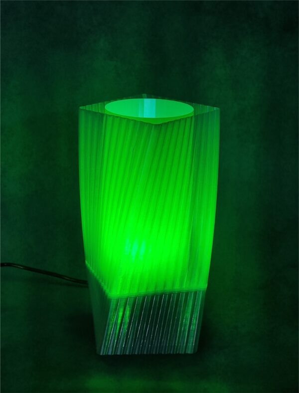 Futuristic Lamp | Modern Ambient Light | Minimalist Desk Lamp | Unique Geometric Night Light | Cyberpunk Home Decor
