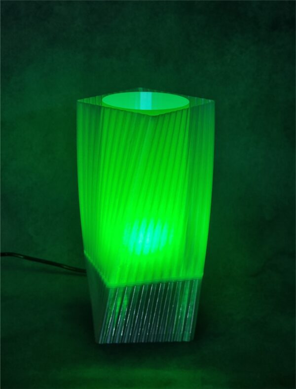 Futuristic Lamp | Modern Ambient Light | Minimalist Desk Lamp | Unique Geometric Night Light | Cyberpunk Home Decor