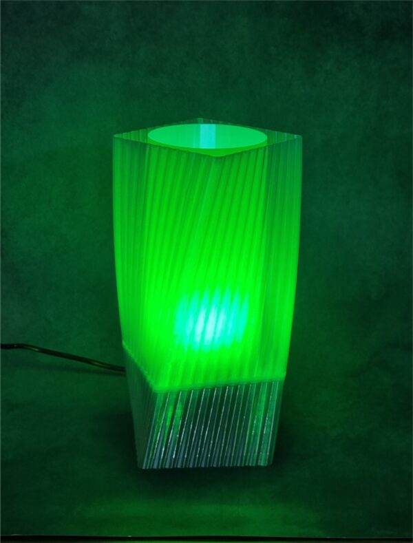 Futuristic Lamp | Modern Ambient Light | Minimalist Desk Lamp | Unique Geometric Night Light | Cyberpunk Home Decor