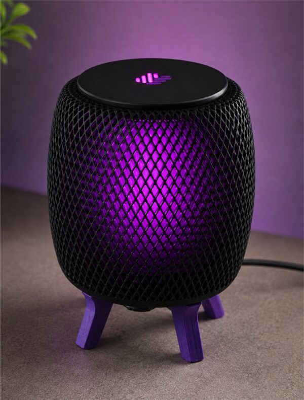Table Lamp, Modern Mesh Ambient Light, Cyberpunk Desk Lamp, LED Mood Light, Contemporary Home Decor
