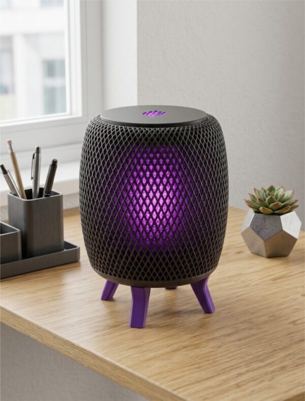 Table Lamp, Modern Mesh Ambient Light, Cyberpunk Desk Lamp, LED Mood Light, Contemporary Home Decor