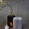 Planter Lamp – Modern Minimalist Ambient Decor with Glass Tube