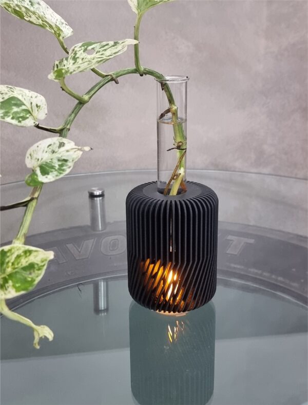 Planter Lamp – Modern Minimalist Ambient Decor with Glass Tube