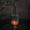 Planter Lamp – Modern Minimalist Ambient Decor with Glass Tube