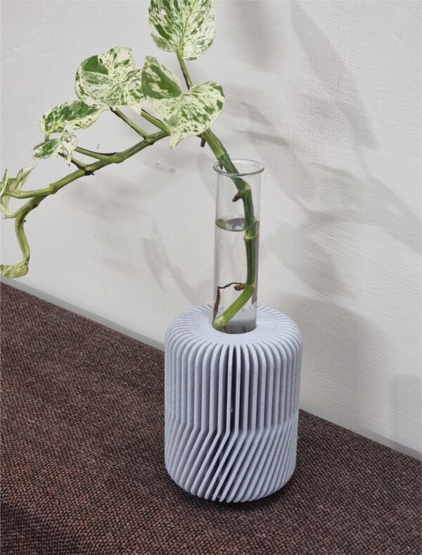 Planter Lamp – Modern Minimalist Ambient Decor with Glass Tube