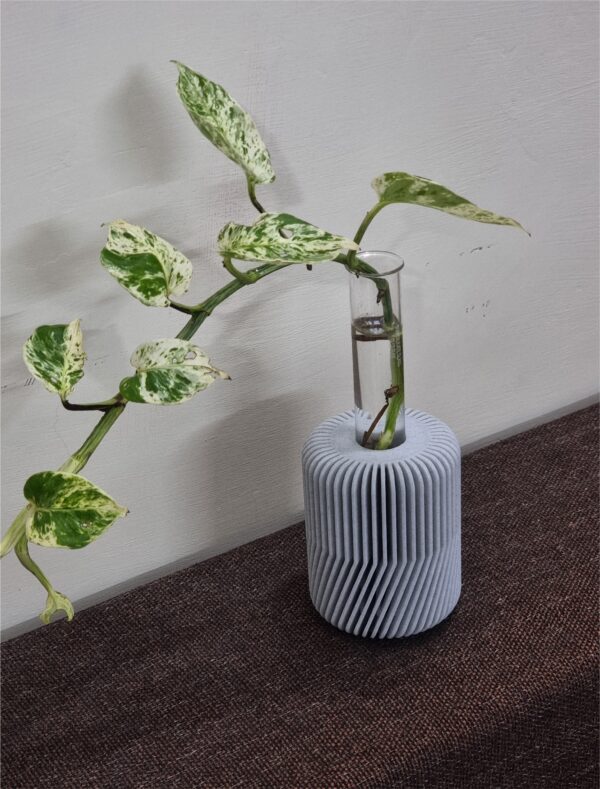Planter Lamp – Modern Minimalist Ambient Decor with Glass Tube